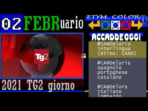 TITOLi TG2 giorno 02 FEBBRaio 2021 MarteDì + titoli incrociati con RAI STORIA OGGI e TELEVIDEO