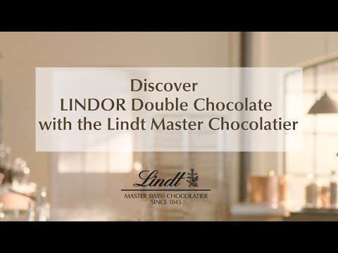 Discover LINDOR Double Chocolate with the Lindt Master Chocolatier