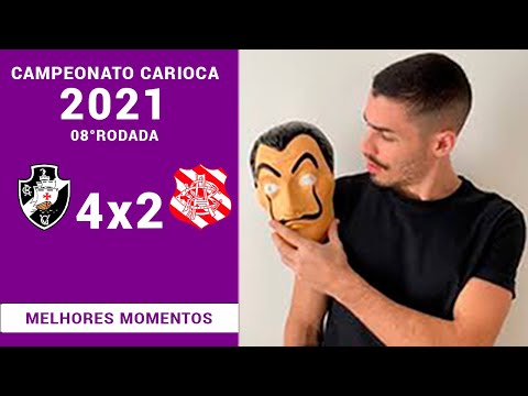 ESTAGIÁRIO REAGINDO A VASCO 4 X 2 BANGU | 08°RODADA DO CAMPEONATO CARIOCA 2021