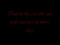 Sinead o'connor- One more day (Funeral song ...