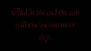 Sinead o&#39;connor- One more day (Funeral song) with lyrics.