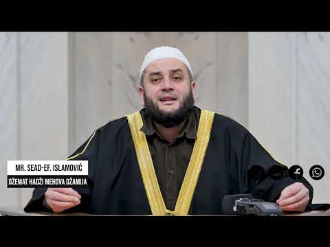 Tražili ste pomoc od Allaha⁴ᵏ mr. Sead-ef. islamović-(Tefsir Kur'ana sura El-Bekare 89-93)21.02.2021