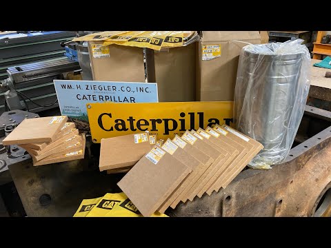 Caterpillar RD-6 Parts Haul! New Diesel Engine Parts Still Available & SEFILMS Shout-Out - Ep.32