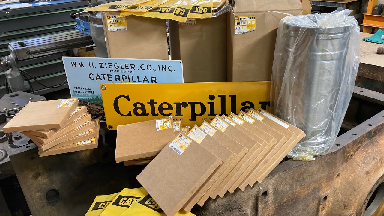 Caterpillar RD-6 Parts Haul! New Diesel Engine Parts Still Available & SEFILMS Shout-Out - Ep.32