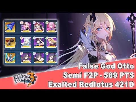 Honkai Impact 3 SEA - [Semi F2P Gear] Exalted Redlotus 421D - False God Otto