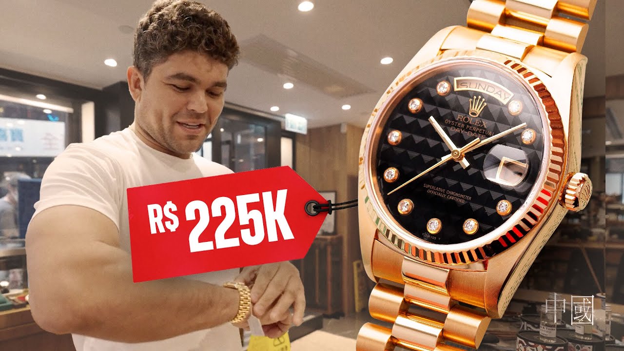 COMPREI UM ROLEX NA CHINA