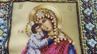 Чотиричастинна Ікона Пресвятої Богородиці P-429