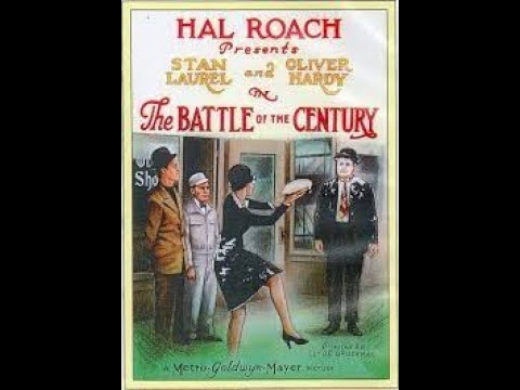 The Battle of the Century - 1927 | Laurel & Hardy l Comedy | Full movie | Classic Movie