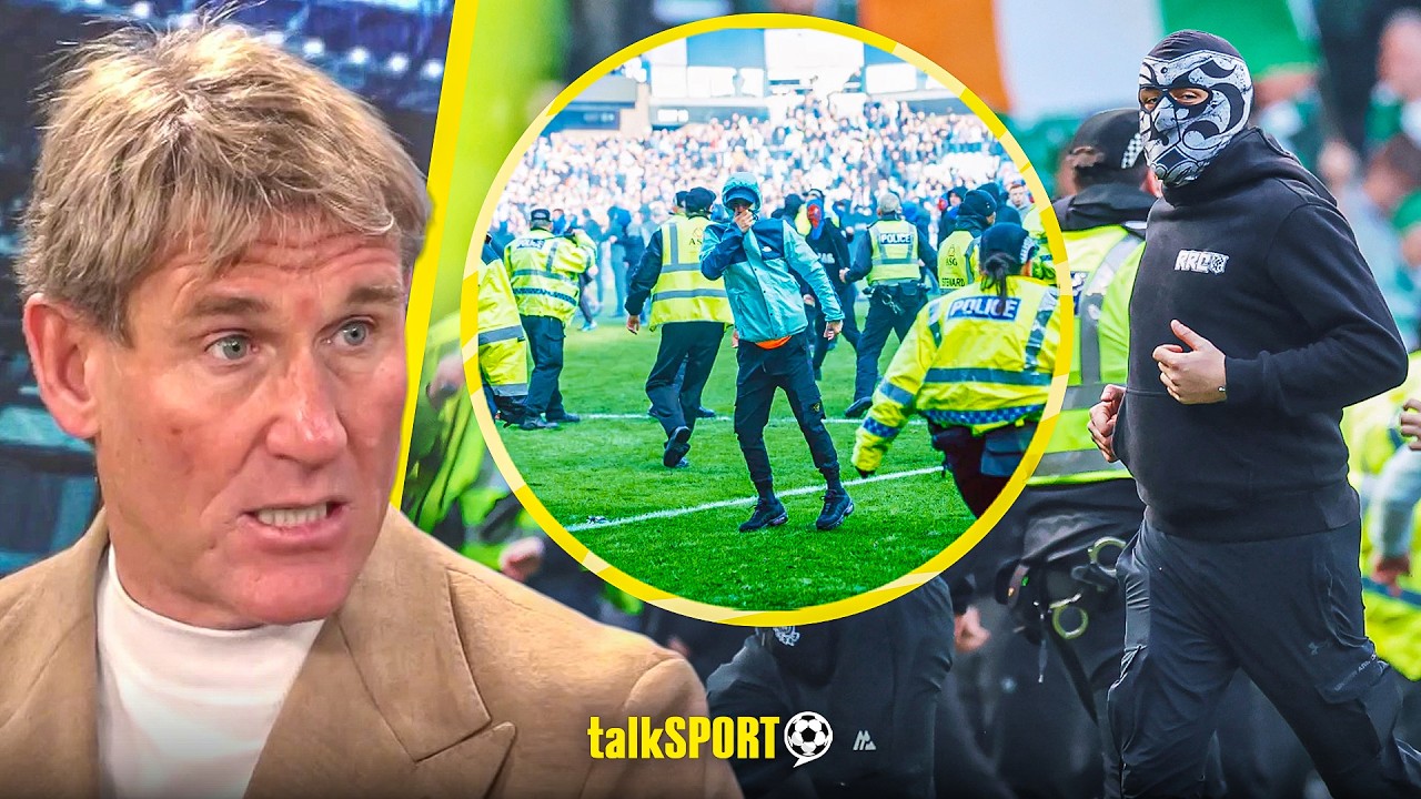 "ELIMINATE THE MORONS!" Simon Jordan REACTS to UGLY SCENES between Rangers and Celtic Fans
