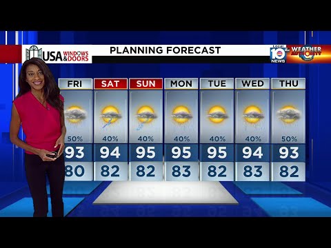 Local 10 News Weather: 08/03/23 Evening Edition