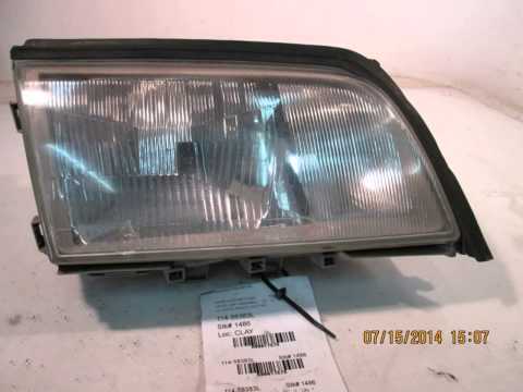 1995 Mercedes C220 Headlight / Head lamp LH GOOD SHAPE 202TYPE - mbiparts.com Used OEM Merced... OEM