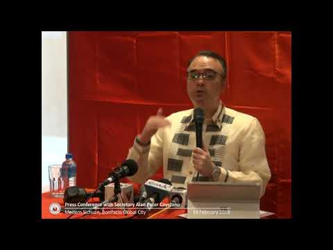 Press Briefing with Secretary Alan Peter S. Cayetano | February 16, 2018