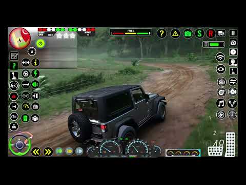 SUV 4x4 Jeep Offroad Driving