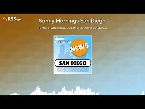 ** Ronaldo's Historic Contract, San Diego Surf, Comic-Con Changes.