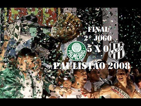 Palmeiras 5 x 0 Ponte Preta - Campeonato Paulista 2008|2ª Final| - Gols