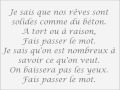 Fais passer le mot ~ Judith Paroles 