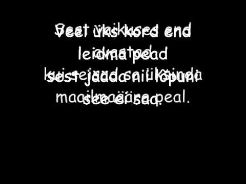 Merlyn Uusküla - vabaks lastud lind (sõnad)