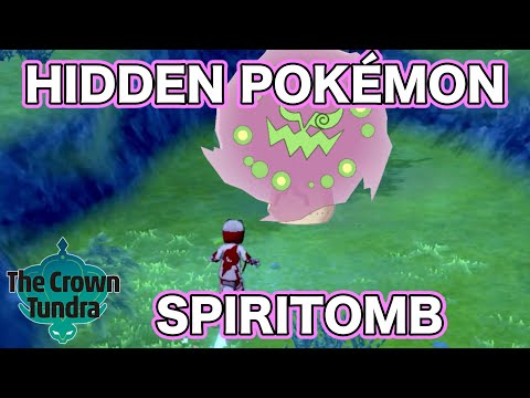 Pokémon Crown Tundra - HIDDEN Pokémon - How To Get Spiritomb