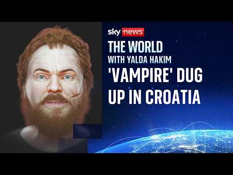 Face of 400-year-old 'vampire' recreated