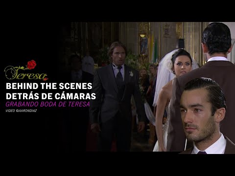 Grabando las escenas de Boda  "Teresa"