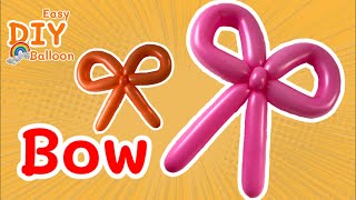 bow Twist the balloon into a simple bow.