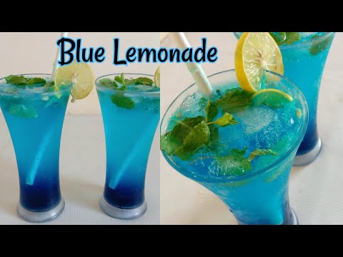 Blue Lemonade | How to make Blue Lemonade | Blue Lemonade Recipe |