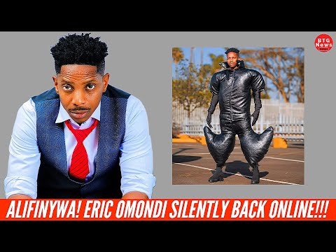 ALIFINYWA! ERIC OMONDI QUIETLY RESURFACES ONLINE 2 DAYS AFTER HE WAS DRAMATICALLY ARR£STED|BTG News