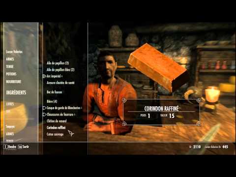comment prendre objet skyrim