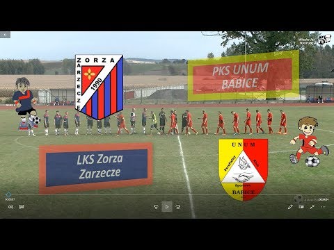 LKS Zorza Zarzecze - PKS UNUM Babice mecz A klasy Przeworsk 7.10.2018 - I połowa