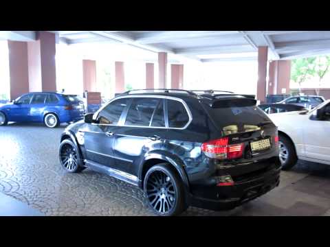 all black on black Hamann X5