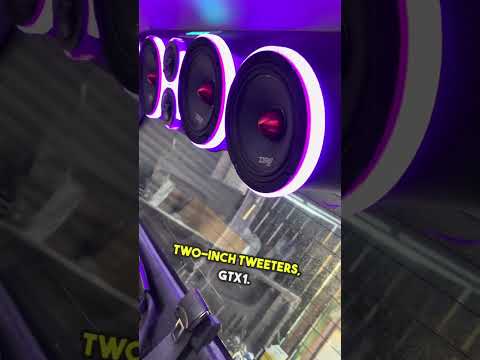 DS18 Universal Roof Rack speaker inclosure install, review. Built in RGB lights, be loud on cheap
