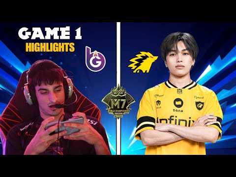 M7 Game 1 Highlights… This Match Was PURE CHAOS 😱🔥 | ONIC ID VS BTG ESPORTS 