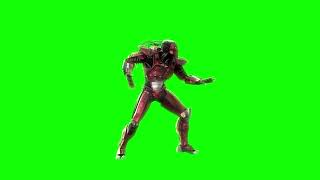 Mortal Kombat 9 flip stance green screen