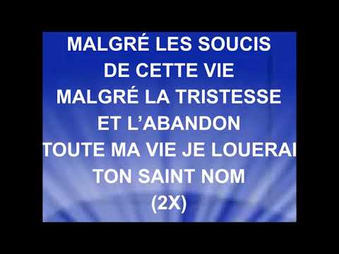 TU ES GRAND SEIGNEUR   MEDLEY   Luc Dumont   voir version révisée