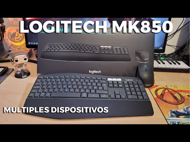 Vídeo relacionado con Logitech MK850 Combo Teclado y Ratón Multidispositivo
