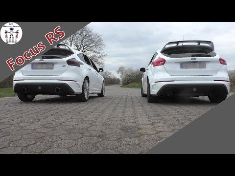 Focus RS Exhaust Sound  EGOX VS Custom Exhaust