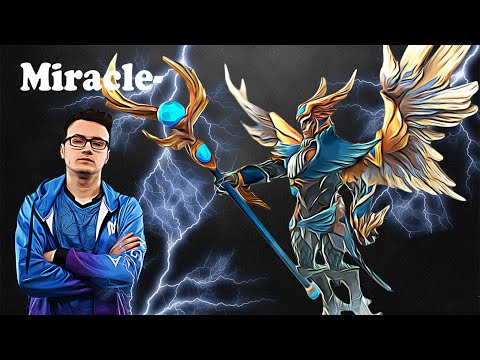 Miracle - Skywrath Mage Midlane with MidOne Phantom Assassin | Dota 2 7.27d Gameplay