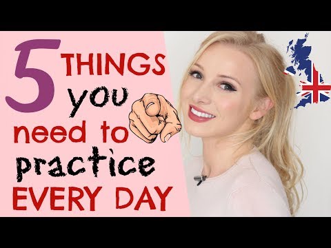 5 things to practice every day to improve your English communication skills