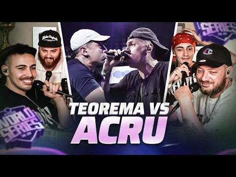¿ACRU PRIME? DTOKE REACCIONA a ACRU vs TEOREMA FMS WORLD SERIES JORNADA 2 con RAPPAZ & BARBA ROJA 🔥