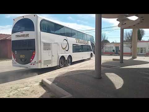Terminal de ómnibus de una localidad del interior de Argentina: Winifreda (La Pampa) Sonido Ambiente