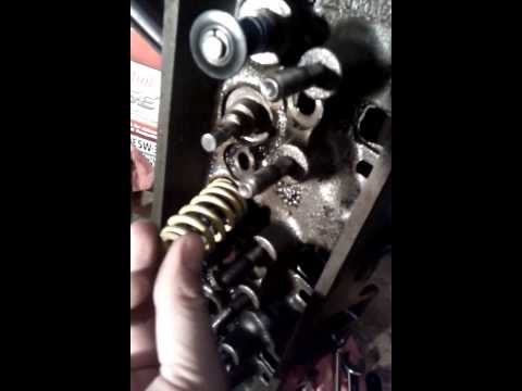 HOW TO: Install LS6 springs on old 350 Chevy heads