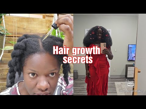 Everything I did to grow long 4c natural hair/ 7 tips for growing longer natural hair