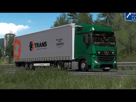 ETS2 Mercedes Actros MP4 1842  München - Heilbronn