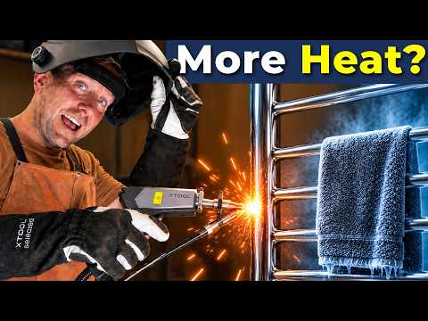 Towel Radiators Don’t Work. So I fixed One with xTool Metalfab!