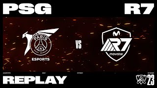 Worlds 2023 - Play-In Day 1 // PSG vs R7
