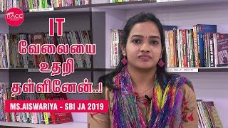 SBI JA 2019 | Ms.Aiswariya - Race Institute (Coimbatore) | Success Story | Race Institute