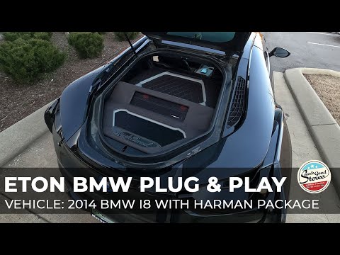 BMW i8 Custom Stereo Upgrade Plug & Play Component Speaker Kit