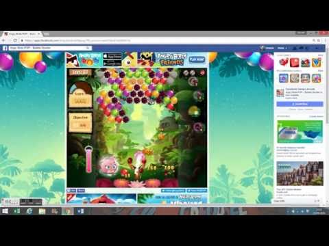 Angry Birds POP! on Facebook - Level 83 Walkthrough