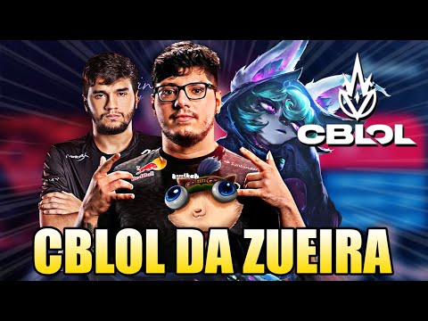 QUADRA KILL INSANO DO ENVY E PIOR LUTA DA HISTÓRIA - CBLOL DA ZUEIRA