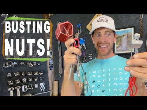 Climbing Nut & Hex Break Tests